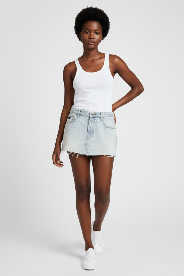 Mini Jupe En Jean Sexy