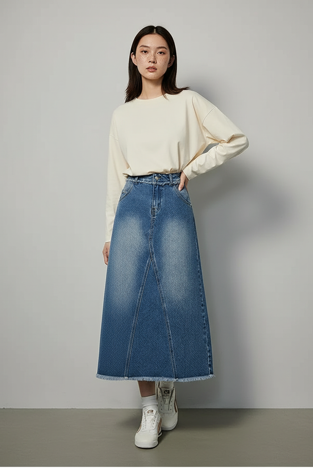 Jupe En Jean Vintage