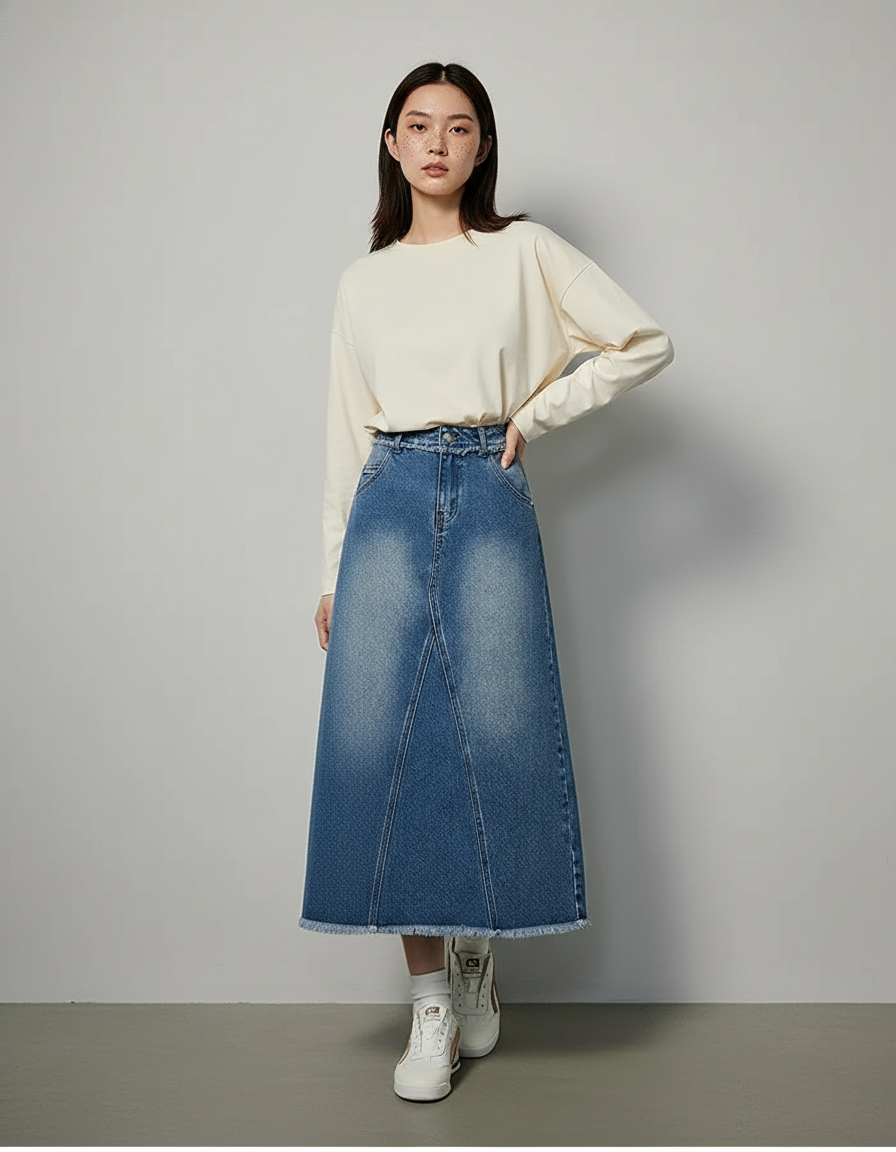 Jupe En Jean Vintage