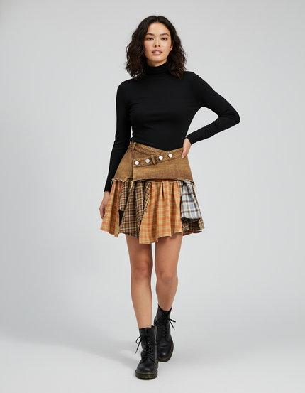 Jupe En Jean Moutarde