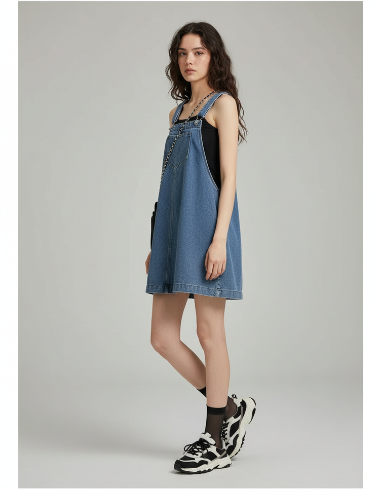 Combinaison Jupe En Jean