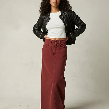 Collection image for: Jupe Droite En Jean