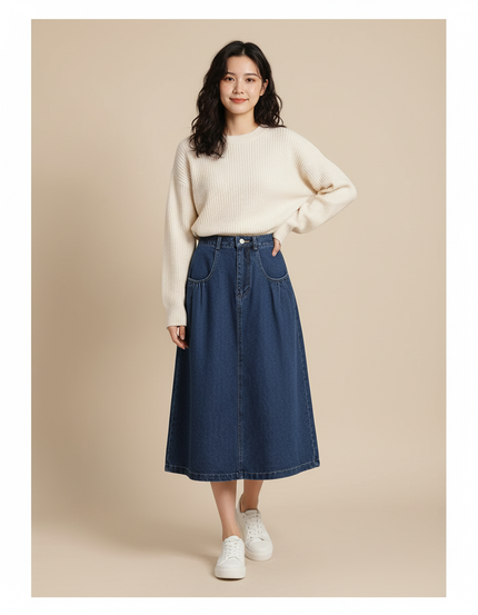 Jupe En Jean Automne