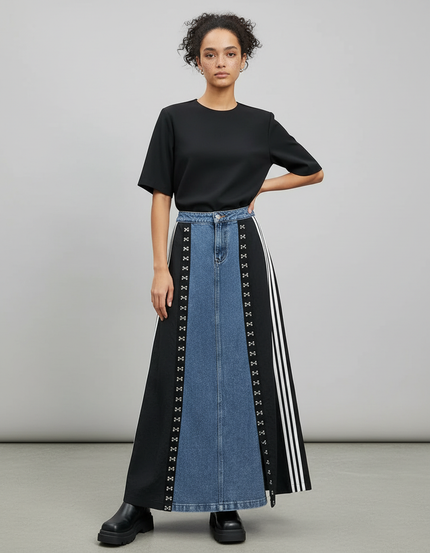 Jupe En Jean Boutons