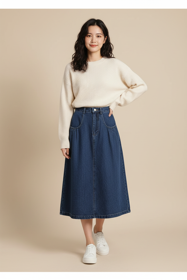 Jupe En Jean Automne