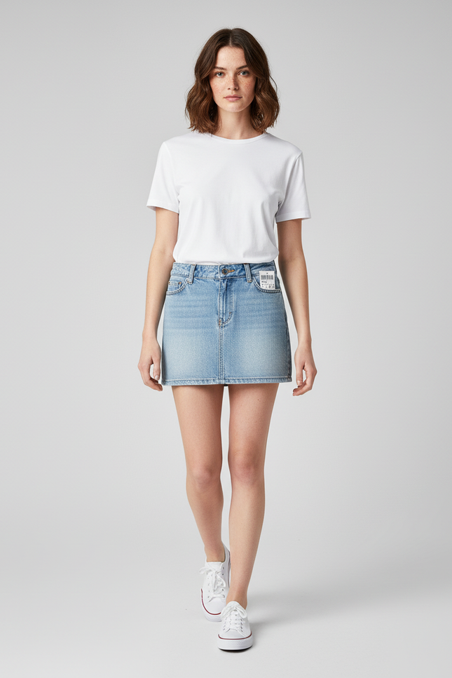 Jupe En Jean Clair Femme