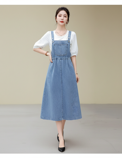 Jupe En Jean Salopette