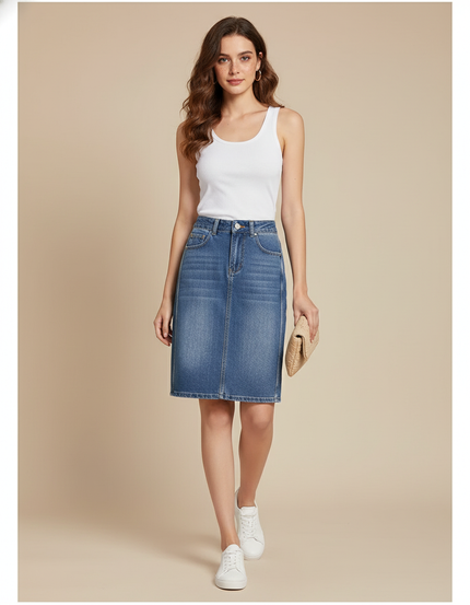 Jupe En Jean Pas Trop Courte