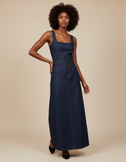 Ensemble Jupe Et Haut En Jean