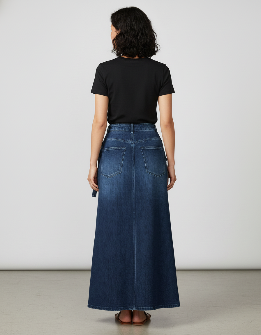 Jupe Longue En Jean Hiver