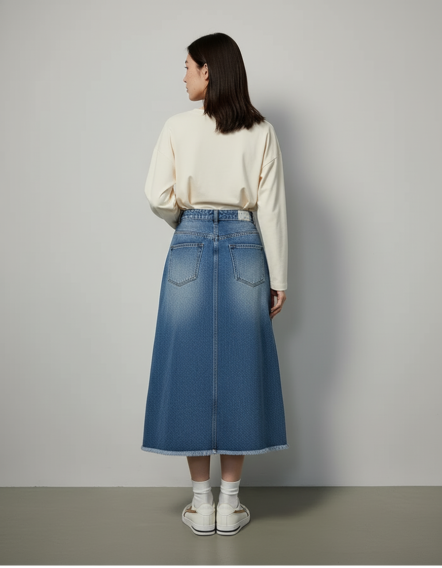 Jupe En Jean Vintage