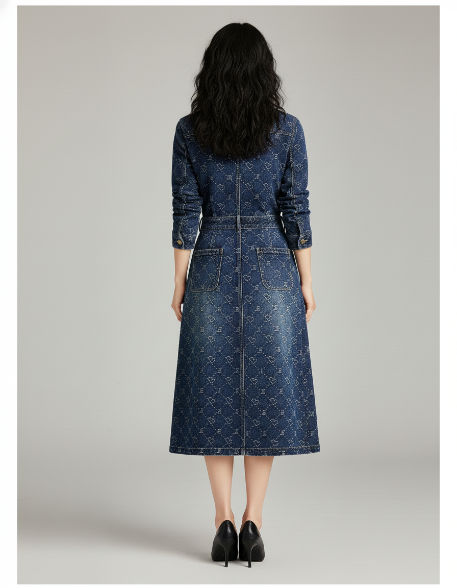 Ensemble En Jean Jupe