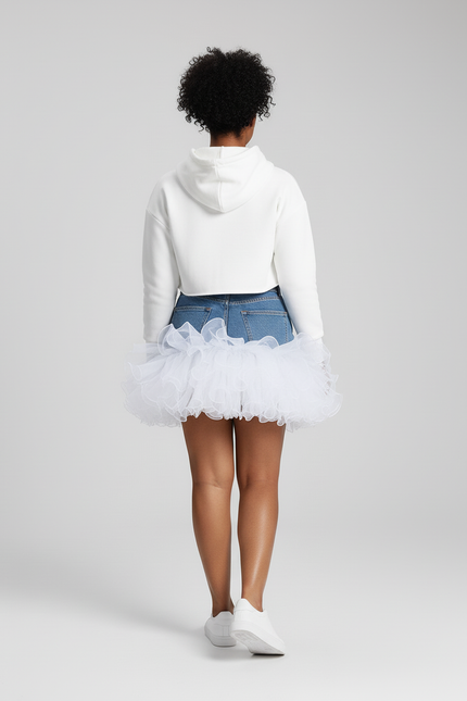 Jupe Boule En Jean Femme