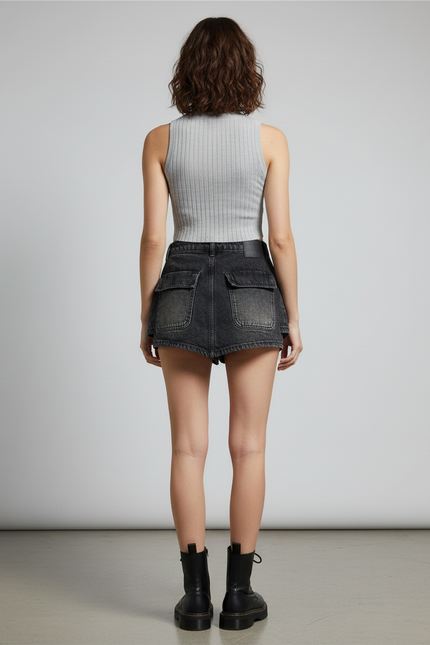 Jupe Short En Jean Fille