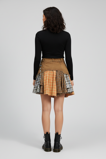 Jupe En Jean Moutarde