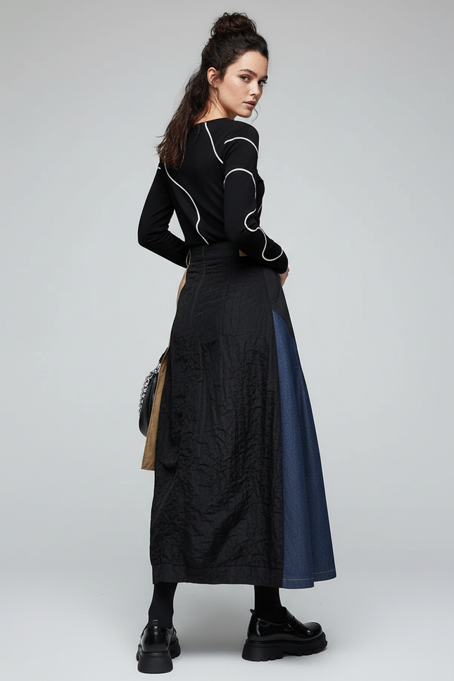 Jupe En Jean Avec Boutons