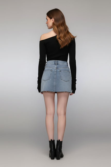 Jupe En Jean Push Up