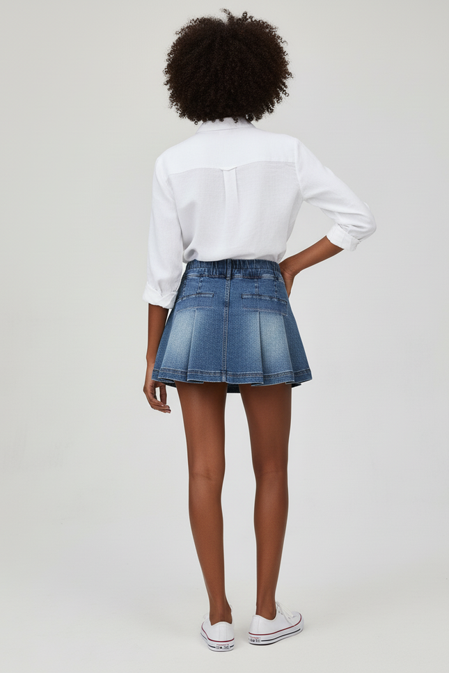 Jupe En Jean Patineuse