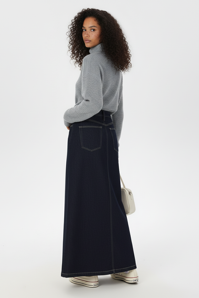 Jupe En Jean Longue Hiver