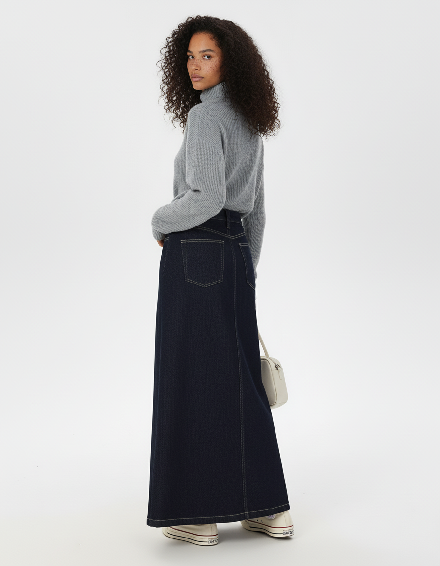 Jupe En Jean Longue Hiver