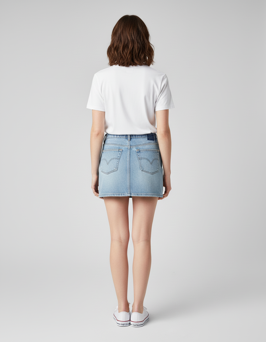 Jupe En Jean Clair Femme