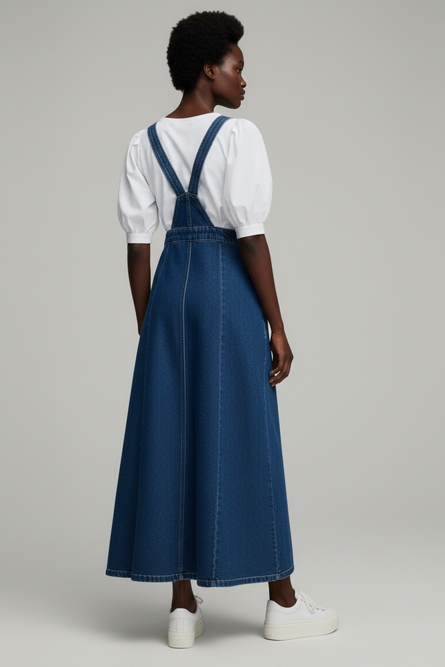 Jupe Salopette En Jean Femme