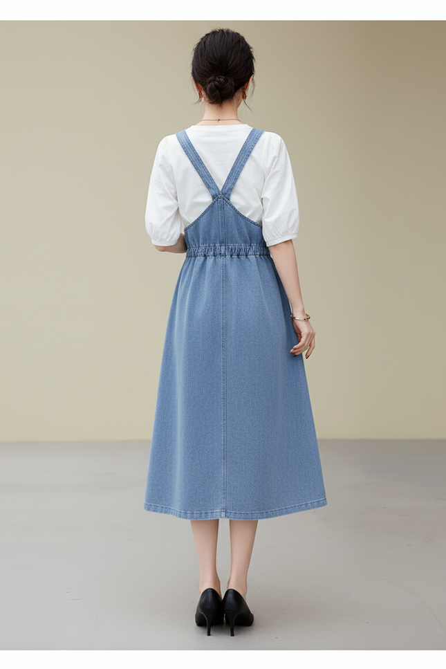 Jupe En Jean Salopette