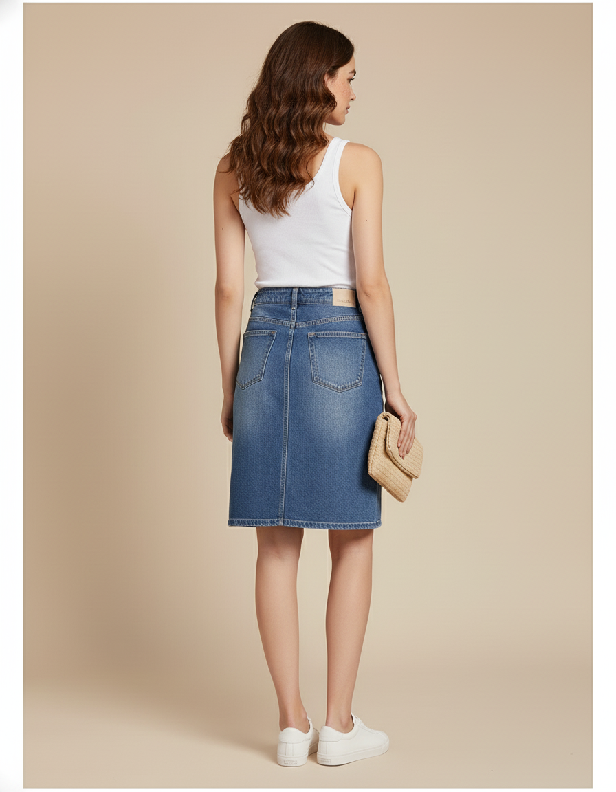 Jupe En Jean Pas Trop Courte