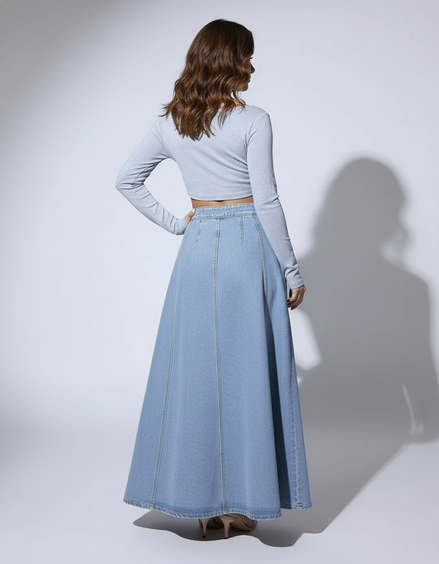 Jupe Maxi En Jean