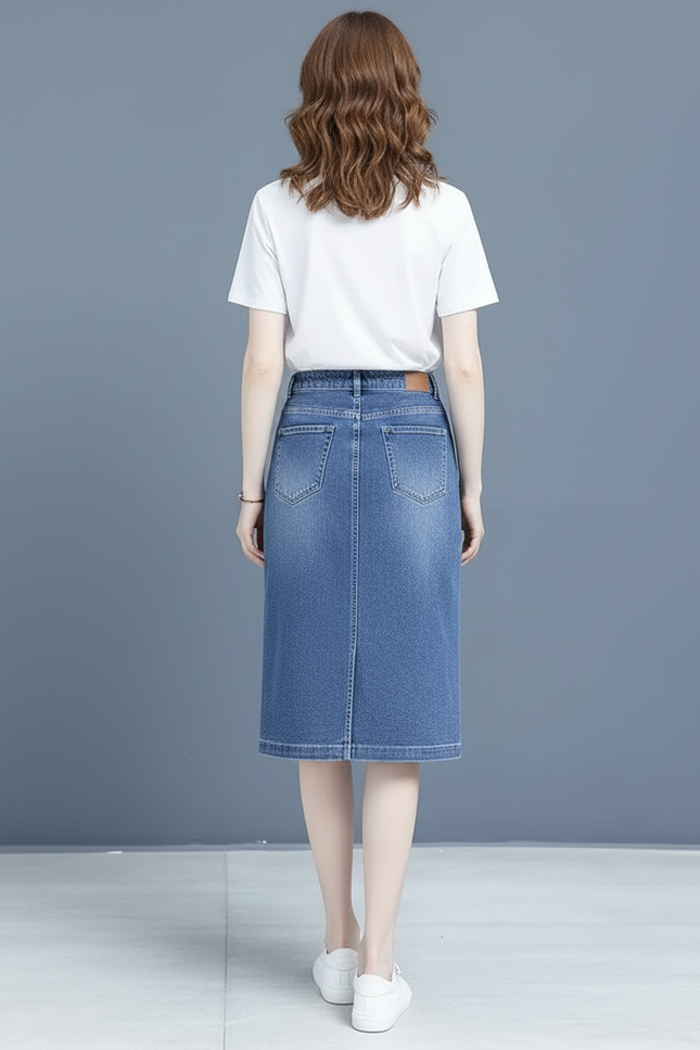 Jupe En Jean Moulante