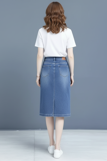 Jupe En Jean Moulante