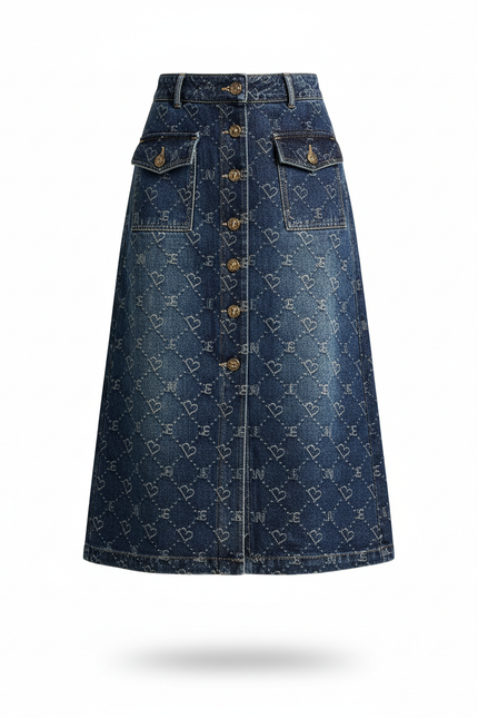 Ensemble En Jean Jupe