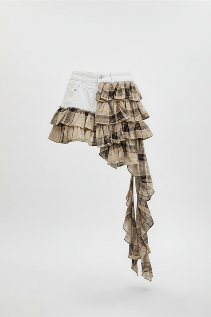 Jupe En Jeans Blanche