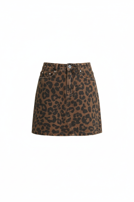 Jupe En Jean Imprimé