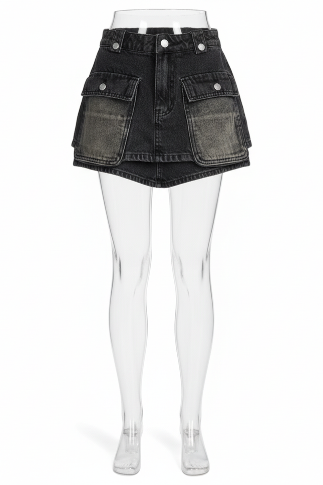 Jupe Short En Jean Fille