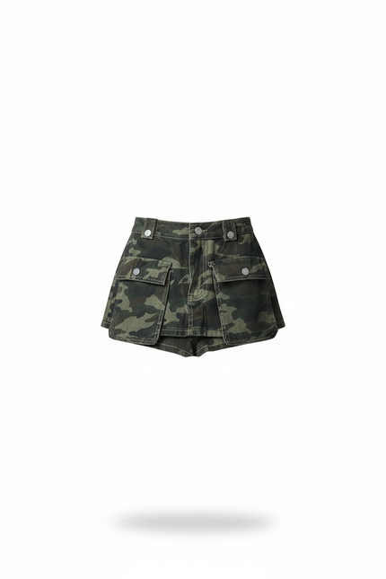 Jupe Culotte En Jeans Femme