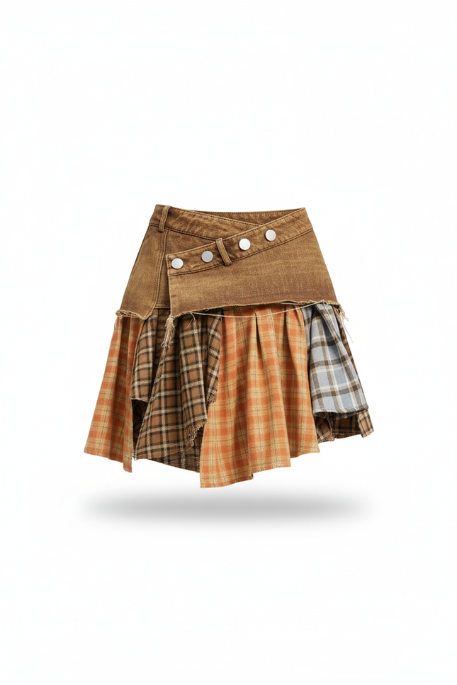 Jupe En Jean Moutarde