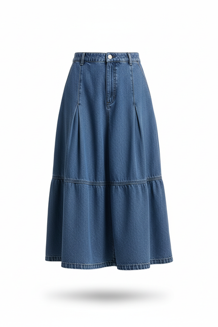 Jupe En Jean Trapeze Femme