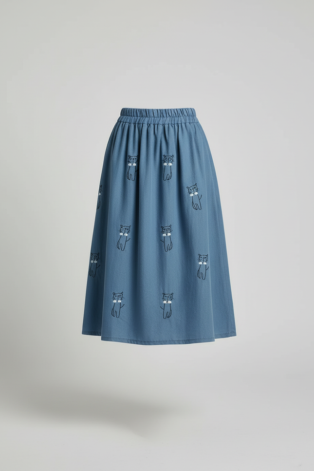 Jupe En Jean Midi Femme