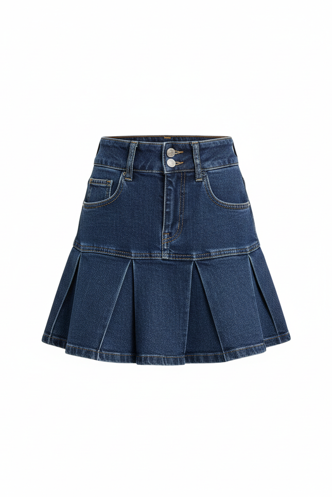 Mini Jupe Short En Jean