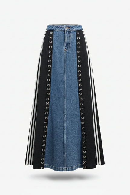 Jupe En Jean Boutons