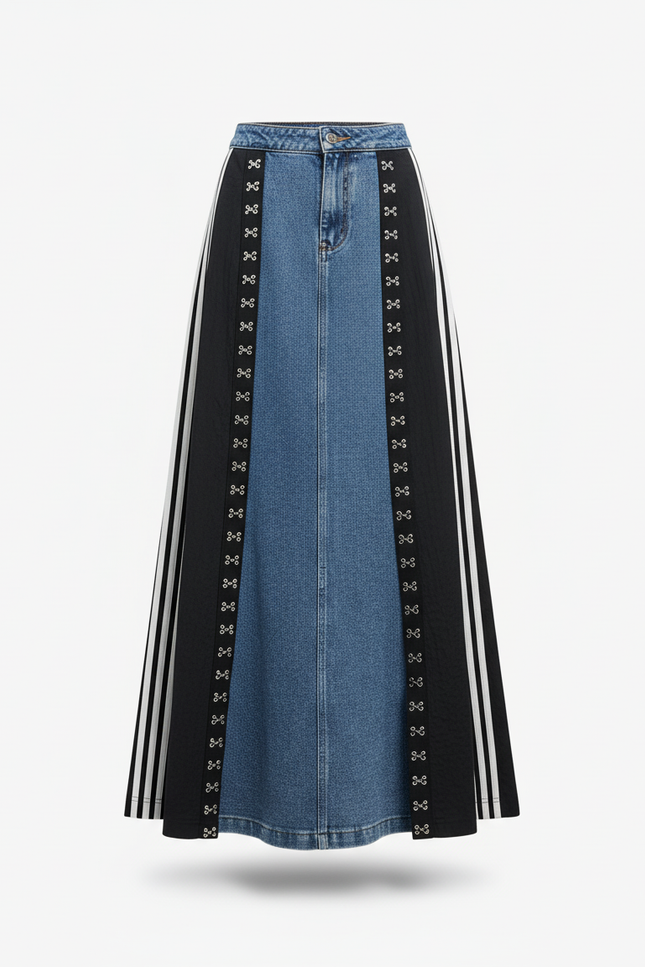 Jupe En Jean Boutons