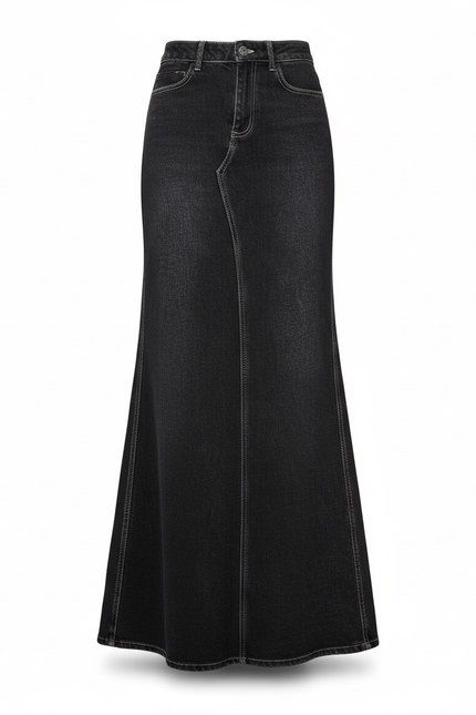 Ensemble Jupe Et Veste En Jean Femme