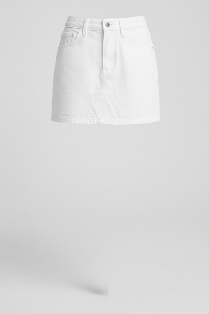 Jupe Jean Blanche Mini Décontractée Légère