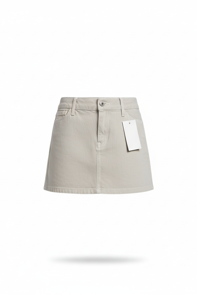 Jupe En Jean Gris Clair