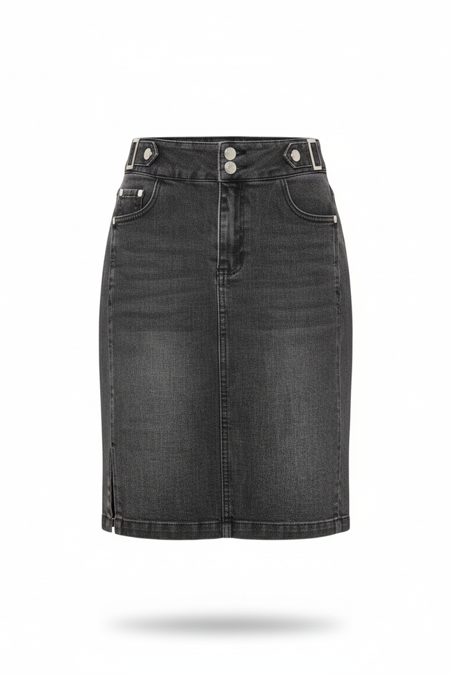 Jupe En Jean Grise Femme