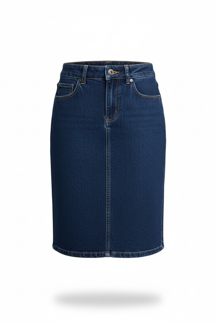 Jupe Crayon En Jean Femme