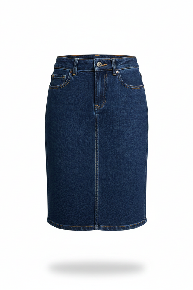 Jupe Crayon En Jean Femme