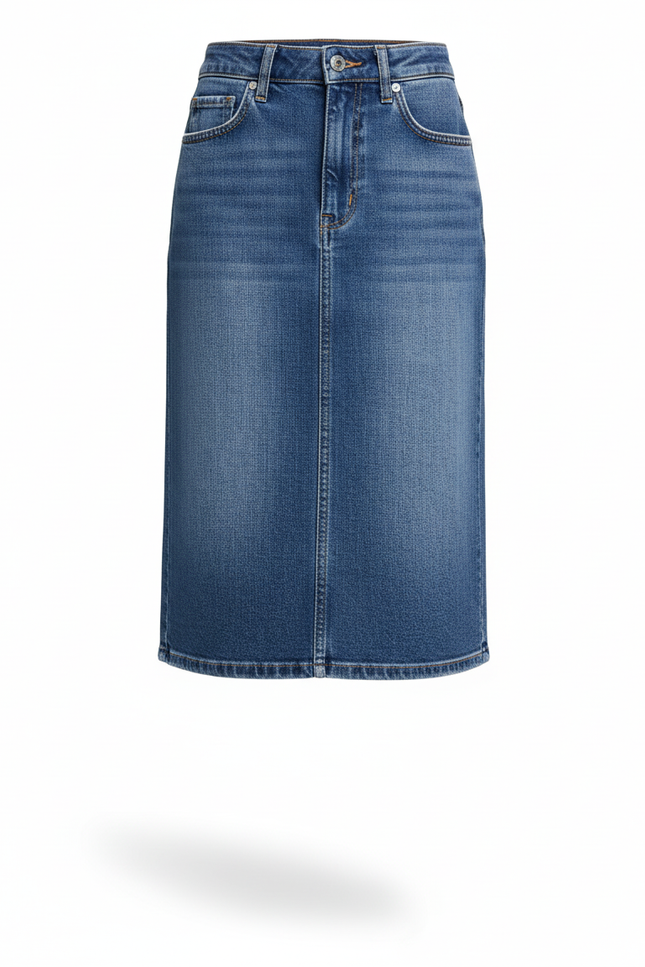 Jupe En Jean Fourreau